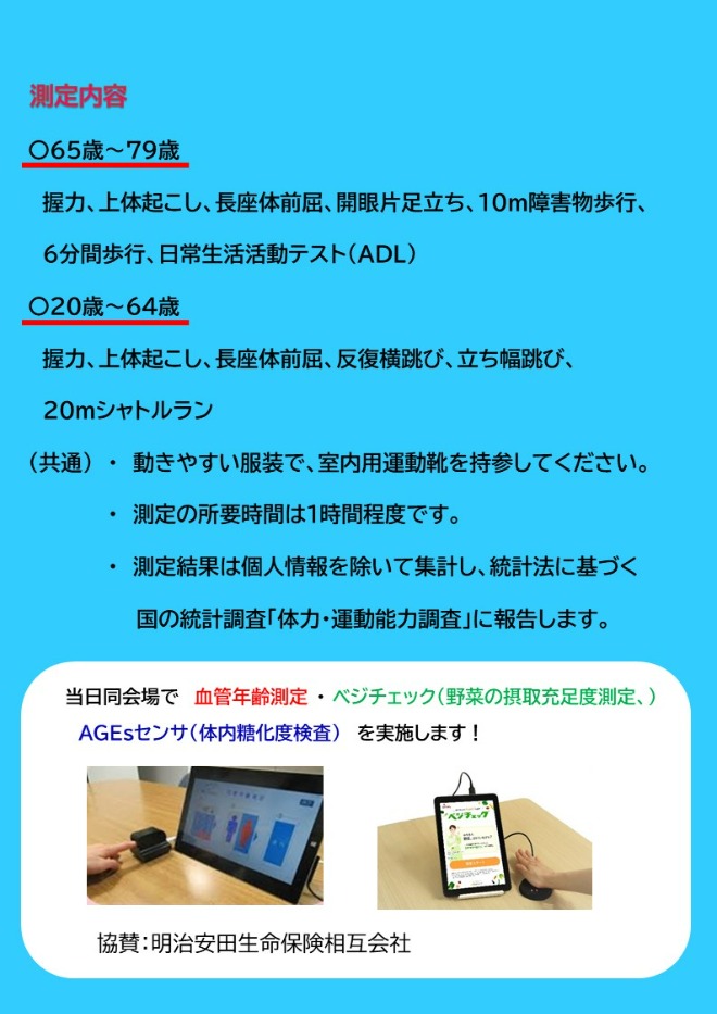 チラシ裏面