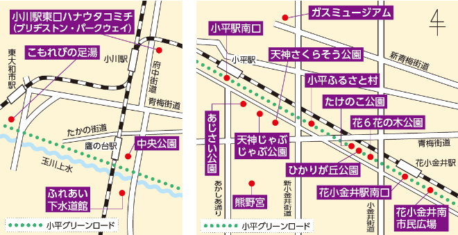 灯りまつり地図