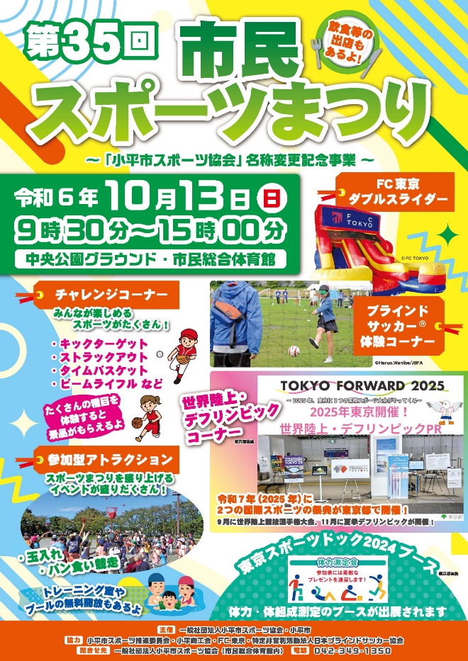 スポーツまつりポスター表