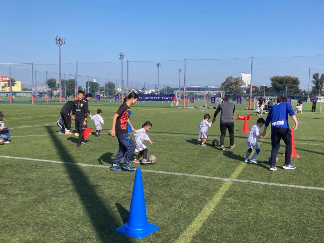 親子サッカー