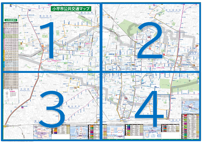 小平市公共交通マップ地図面のダウンロード 東京都小平市公式ホームページ