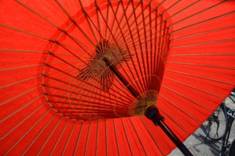 和傘の写真