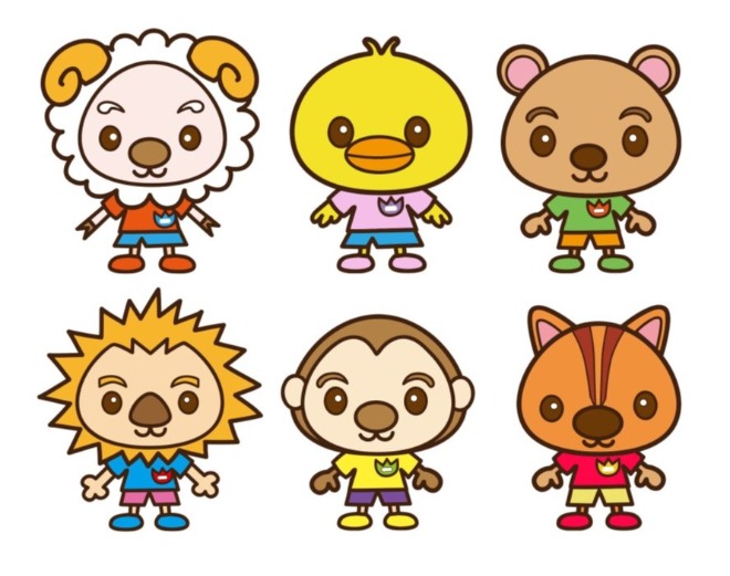 広場キャラクター