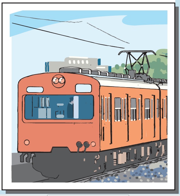 JR武蔵野線の車両のイラスト